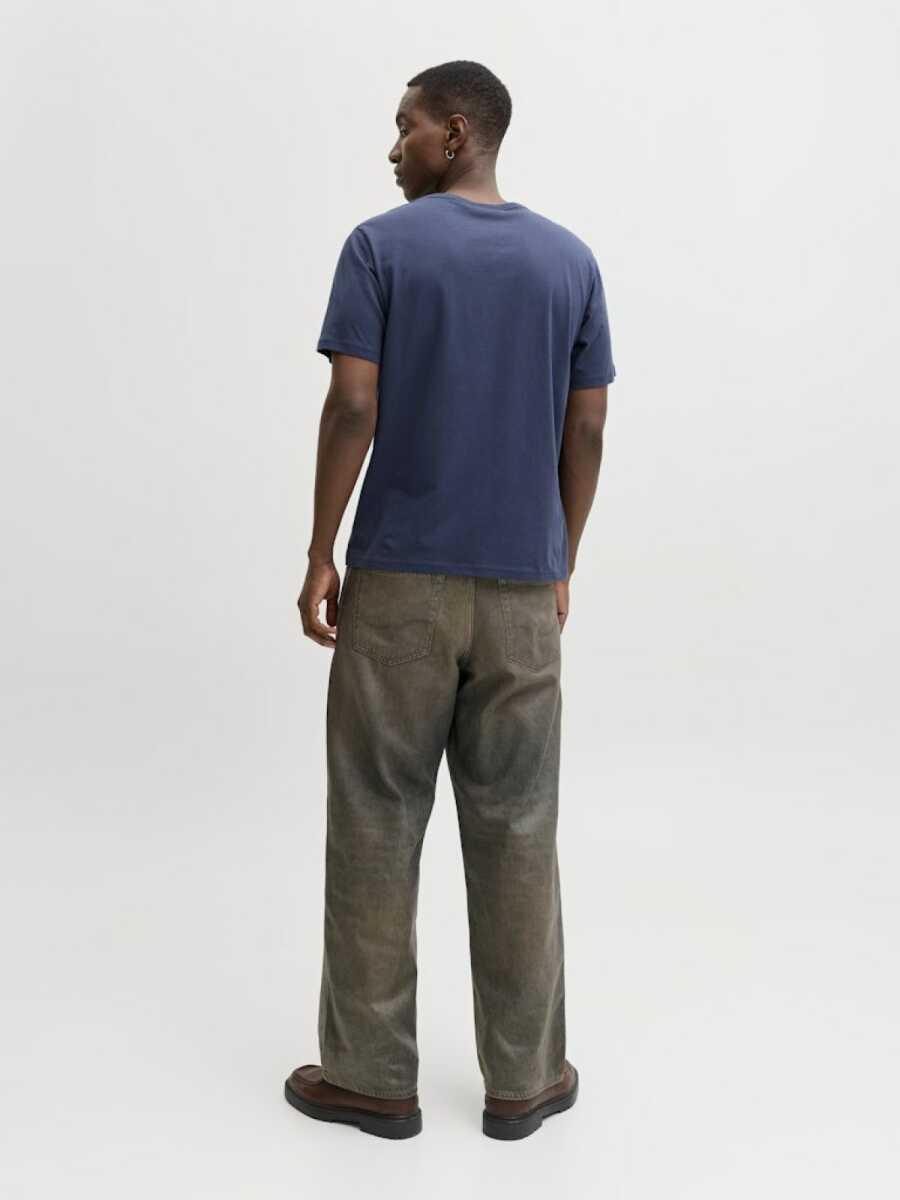 Jack Jones Allıan Relax Fit Bisiklet Yaka Erkek Tişört 12288107 - 4