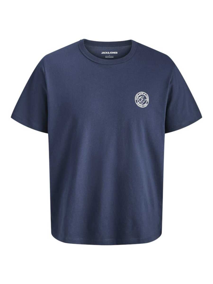Jack Jones Allıan Relax Fit Bisiklet Yaka Erkek Tişört 12288107 - 5