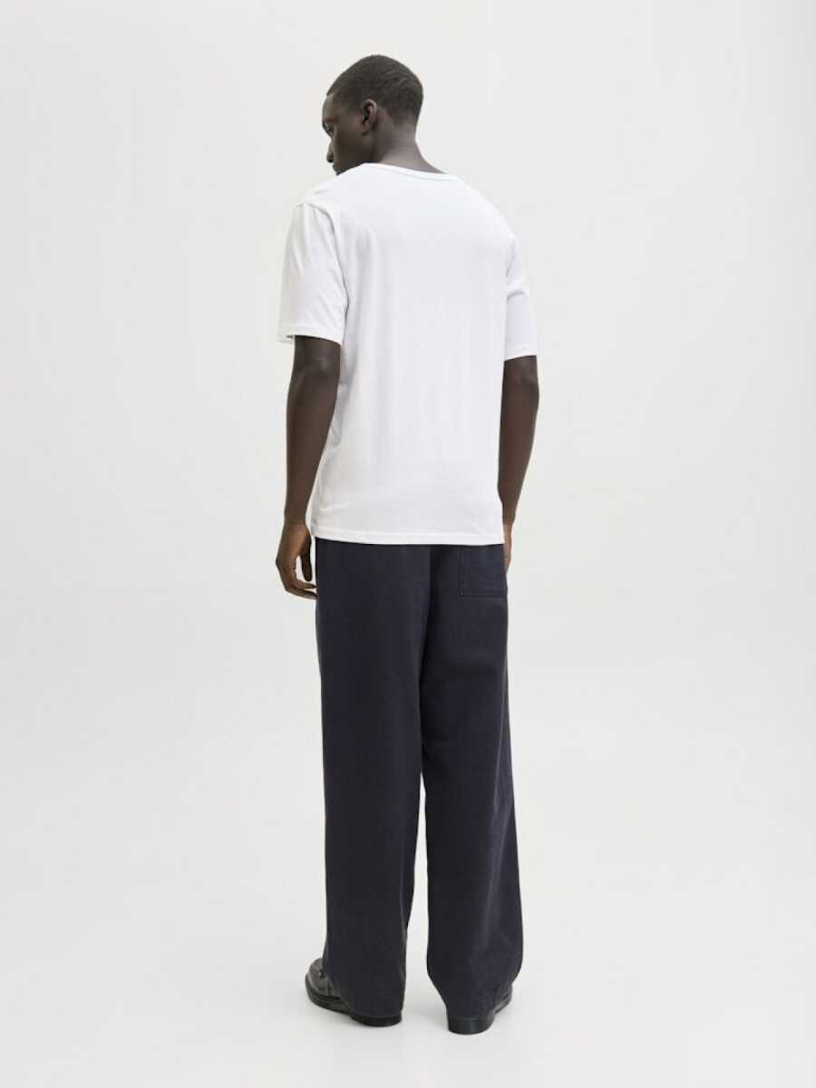 Jack Jones Allıan Relax Fit Bisiklet Yaka Erkek Tişört 12288107 - 4