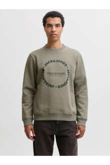 Jack Jones Benson Regular Fit Bisiklet Yaka Erkek Sweat 12298497 