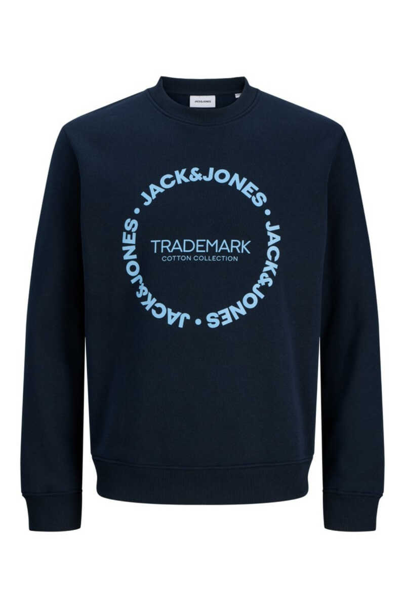 Jack Jones Benson Regular Fit Bisiklet Yaka Erkek Sweat 12298497 - 6