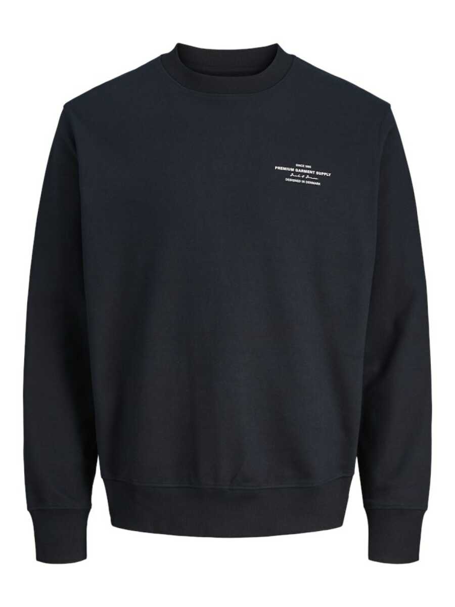 Jack Jones Blachad Brandıng Bisiklet Yaka Erkek Sweat 12261386 - 5