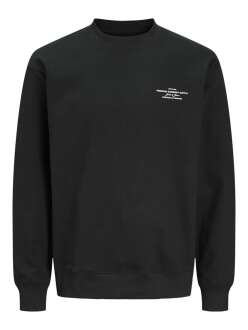 Jack Jones Blachad Brandıng Bisiklet Yaka Erkek Sweat 12261386