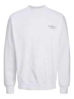 Jack Jones Blachad Brandıng Bisiklet Yaka Erkek Sweat 12261386