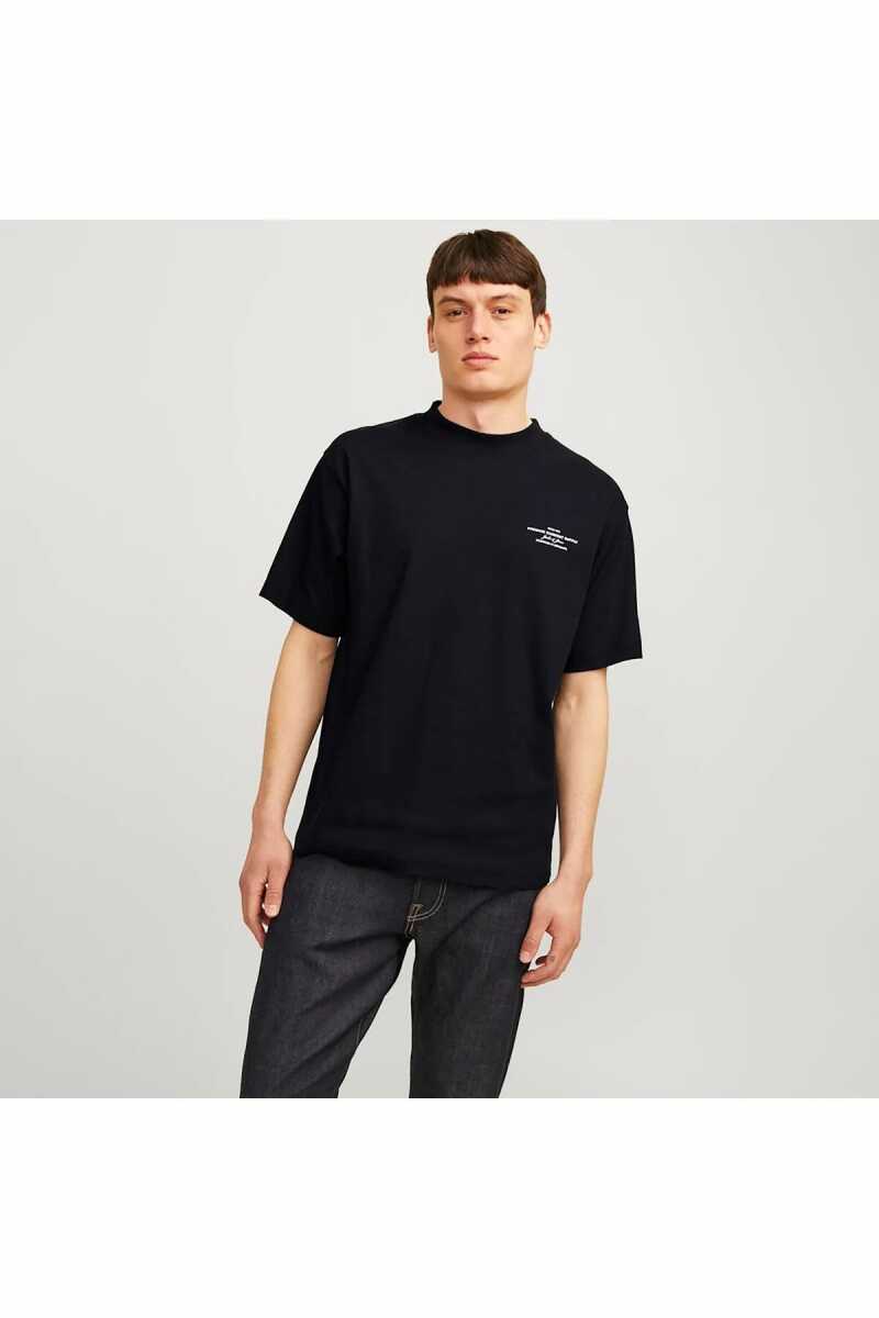 Jack Jones Blachad Brandıng Erkek Tişört 12259357 - 1