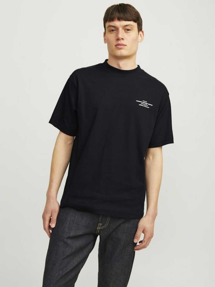 Jack Jones Blachad Brandıng Erkek Tişört 12259357 - 4