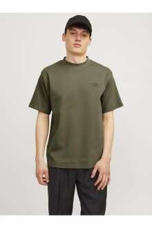 Jack Jones Blachad Brandıng Erkek Tişört 12259357
