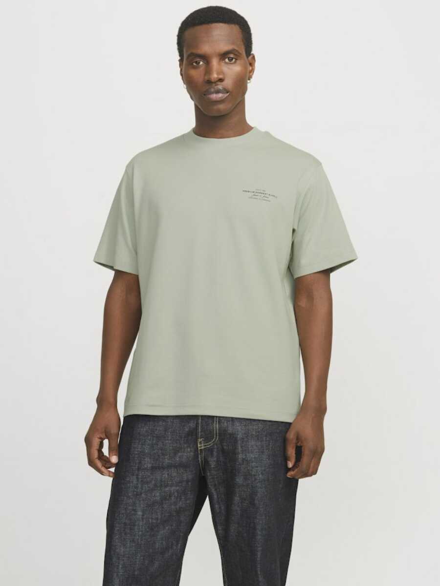 Jack Jones Blachad Brandıng Erkek Tişört 12259357 - 3