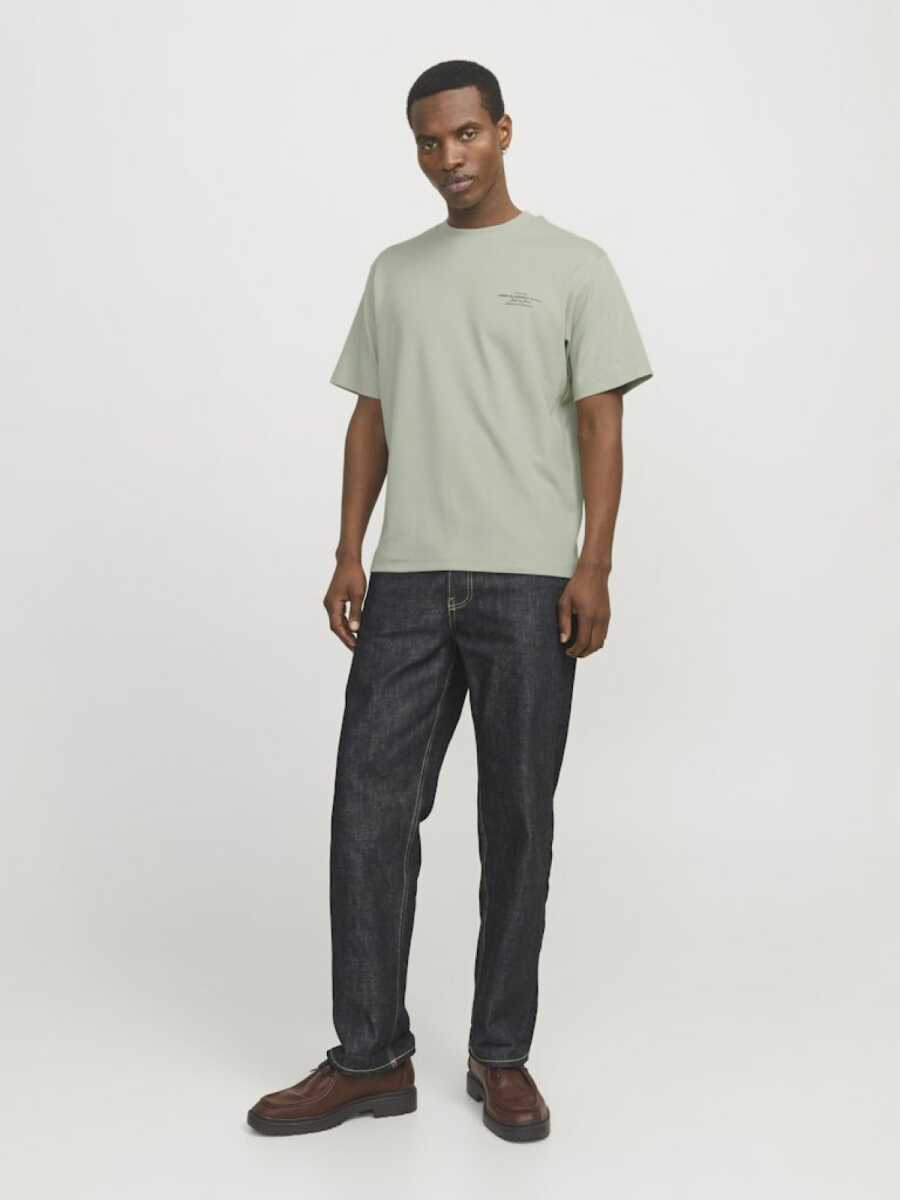 Jack Jones Blachad Brandıng Erkek Tişört 12259357 - 2