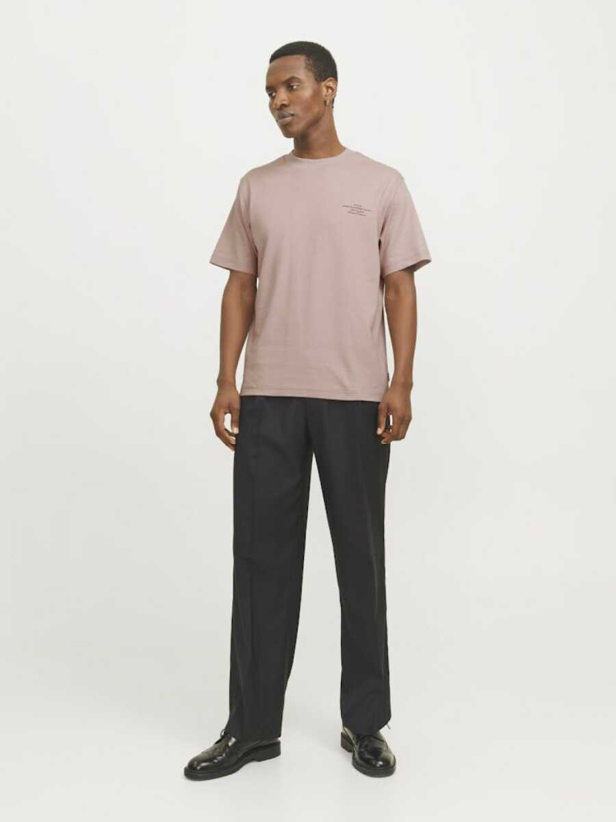 Jack Jones Blachad Brandıng Erkek Tişört 12259357 - 2