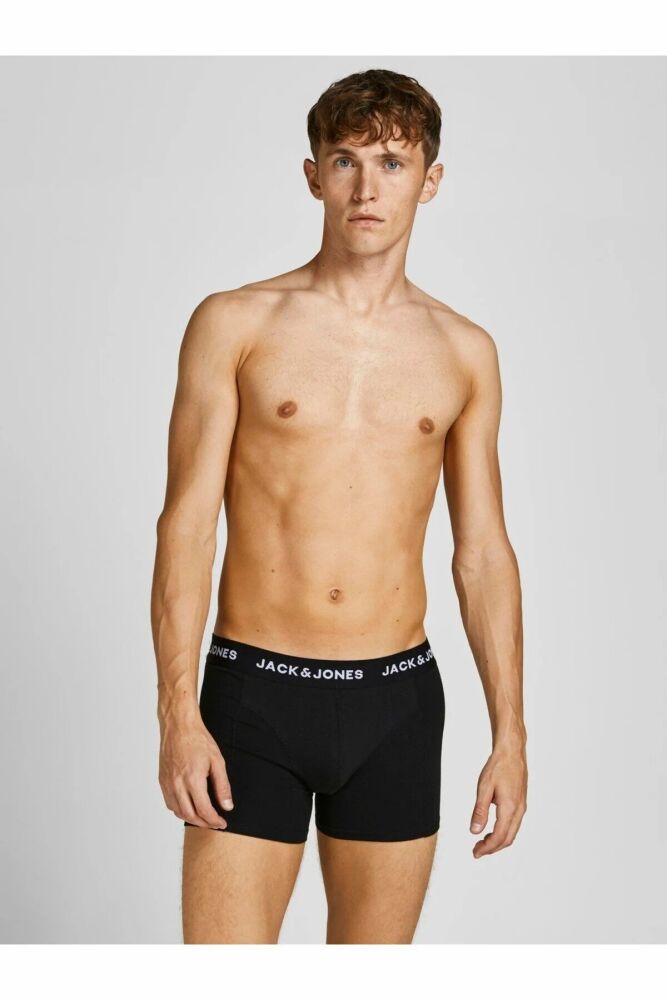 Jack Jones Black 5 Li Paket Erkek Boxer 12167028 (1)