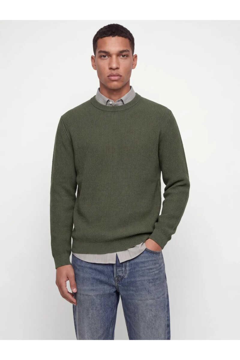 Jack Jones Blaconnor Regular Fit Bisiklet Yaka Erkek Kazak 12301707 - 1