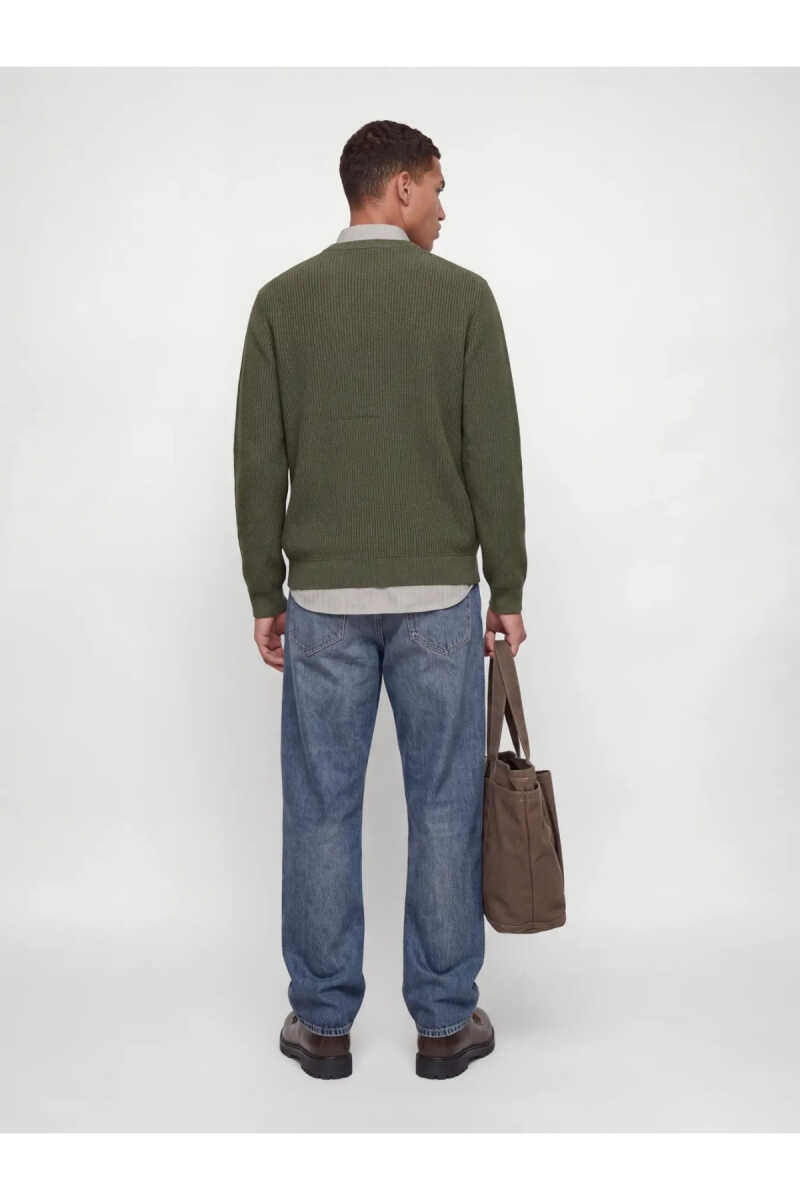 Jack Jones Blaconnor Regular Fit Bisiklet Yaka Erkek Kazak 12301707 - 4