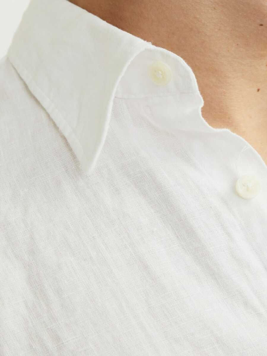 Jack Jones Blalawrence Relax Fit Keten Erkek Gömlek 12273907 - 5