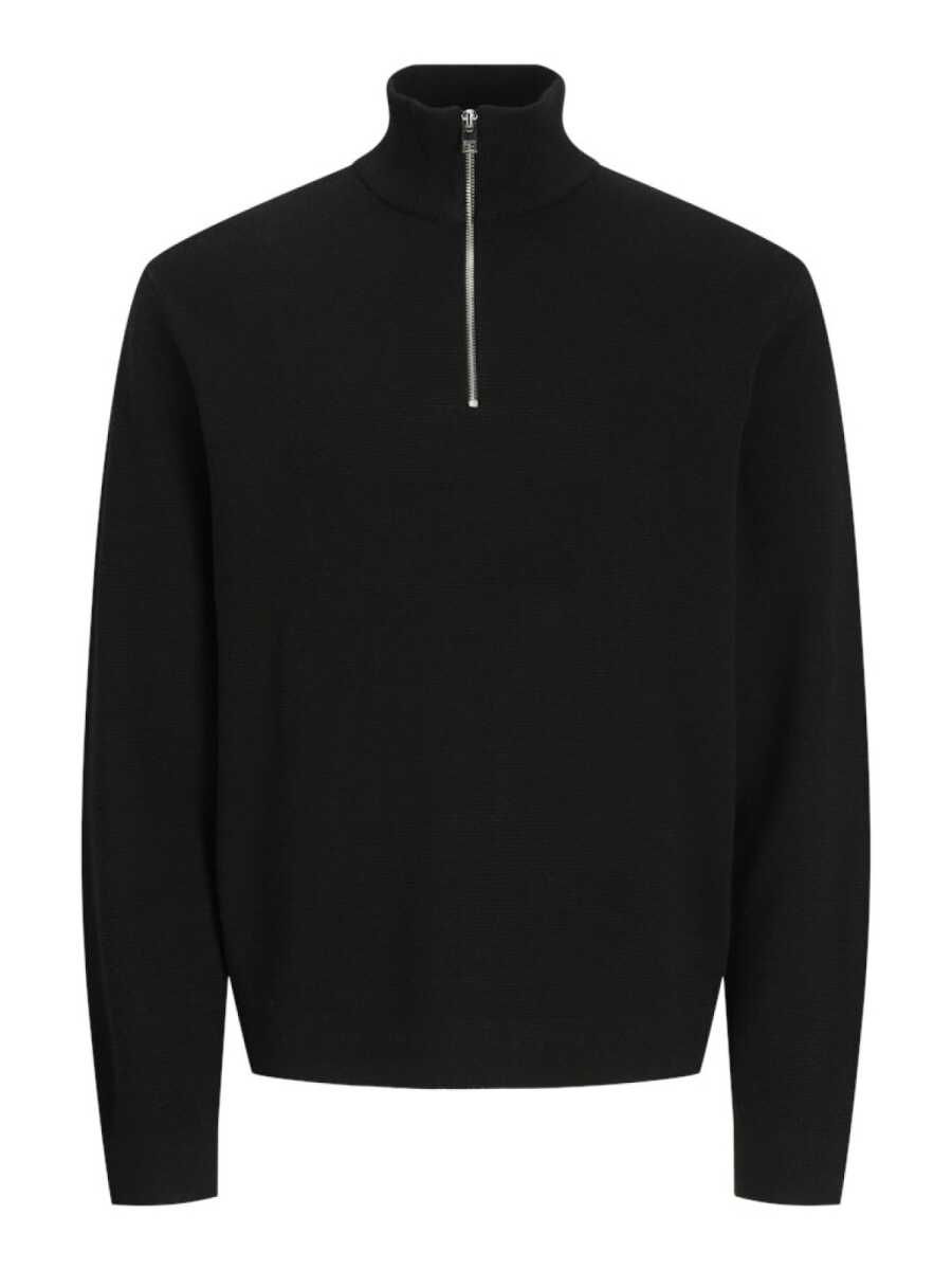 Jack Jones Blamılano Fermuarlı YakaRelax Fit Erkek Kazak 12259664 - 5