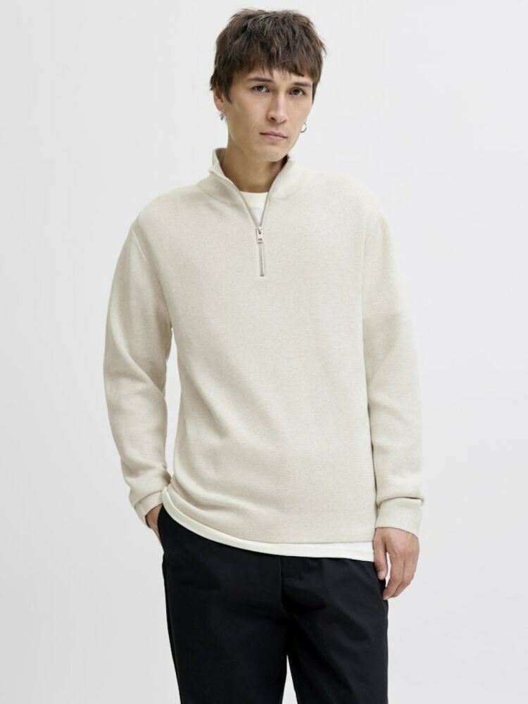 Jack Jones Blamılano Fermuarlı YakaRelax Fit  Erkek Kazak 12259664