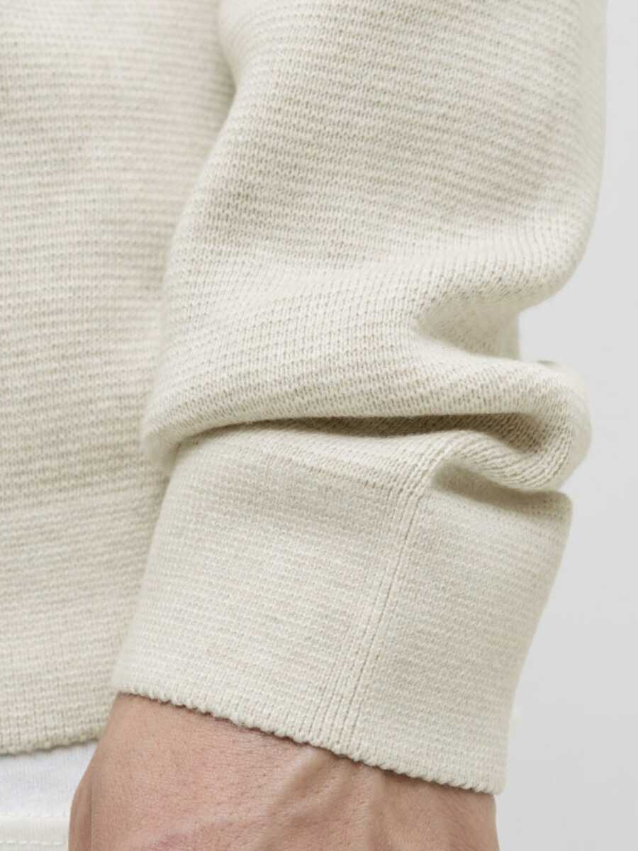 Jack Jones Blamılano Fermuarlı YakaRelax Fit Erkek Kazak 12259664 - 6
