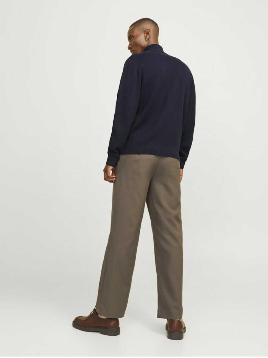 Jack Jones Blamılano Fermuarlı YakaRelax Fit Erkek Kazak 12259664 - 4