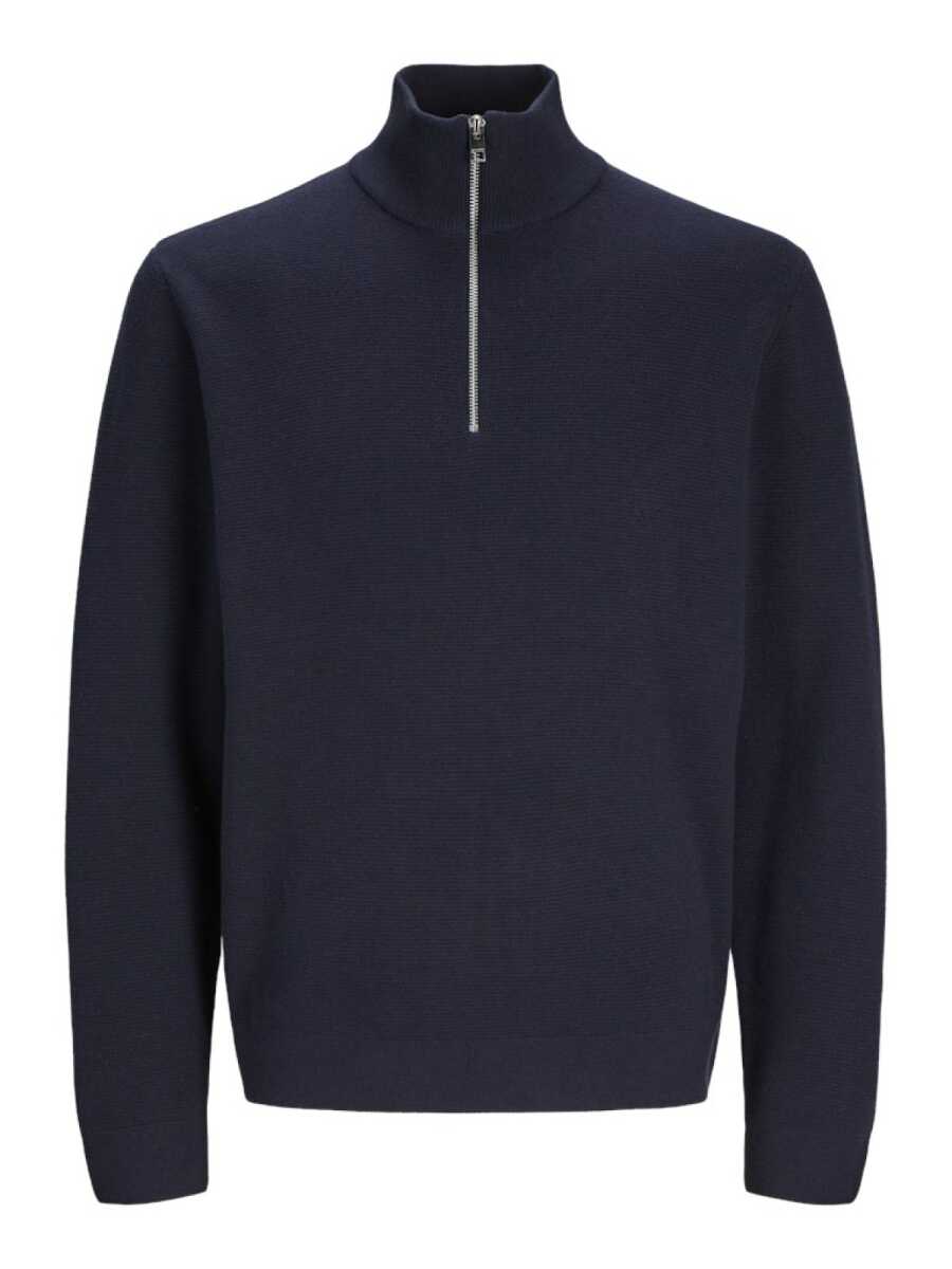 Jack Jones Blamılano Fermuarlı YakaRelax Fit Erkek Kazak 12259664 - 5