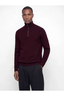 Jack Jones Blamılano Fermuarlı YakaRelax Fit  Erkek Kazak 12259664 
