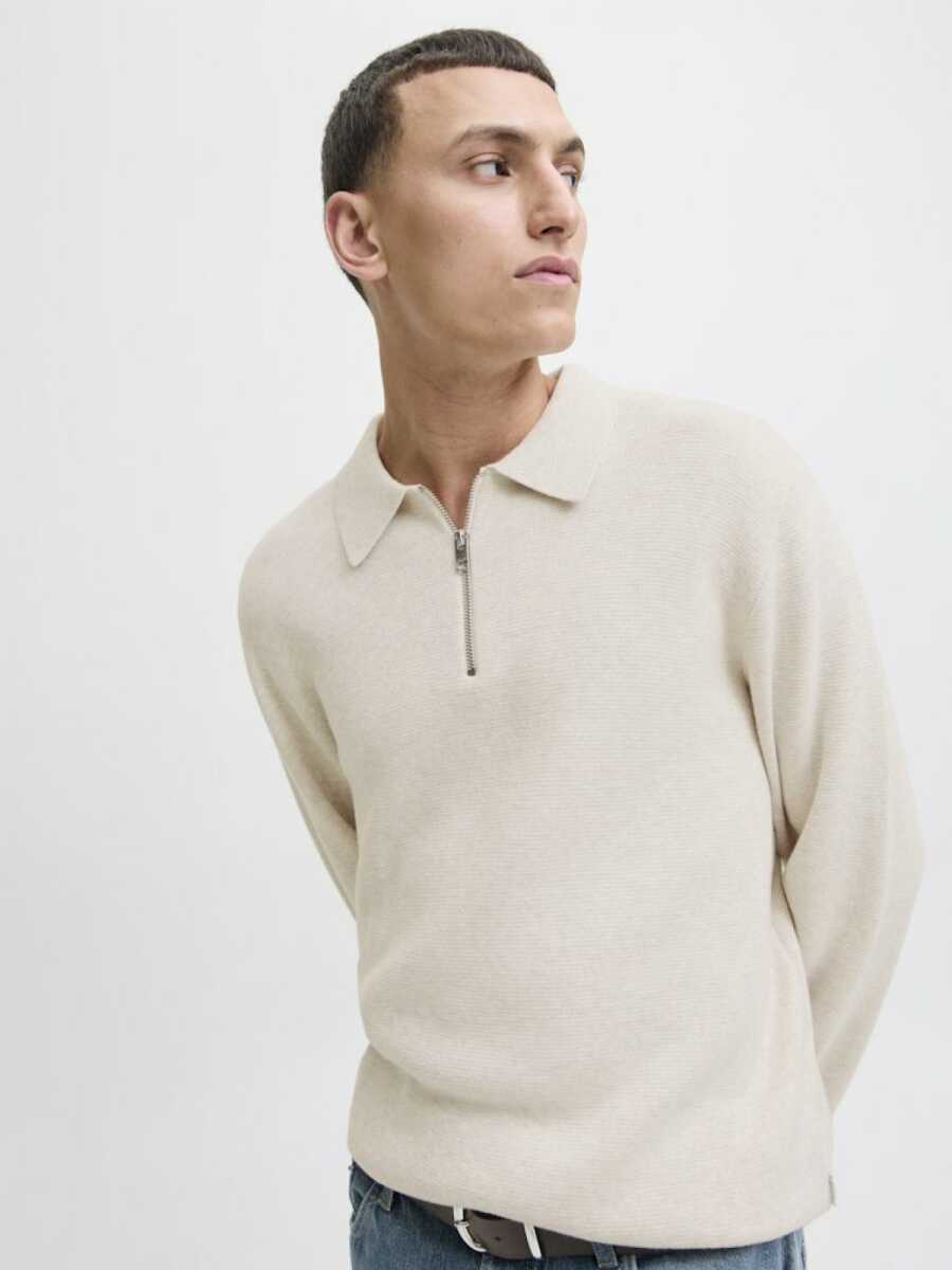 Jack Jones Blamılano Polo Yaka Relax Fit Erkek Kazak 12281743 - 3