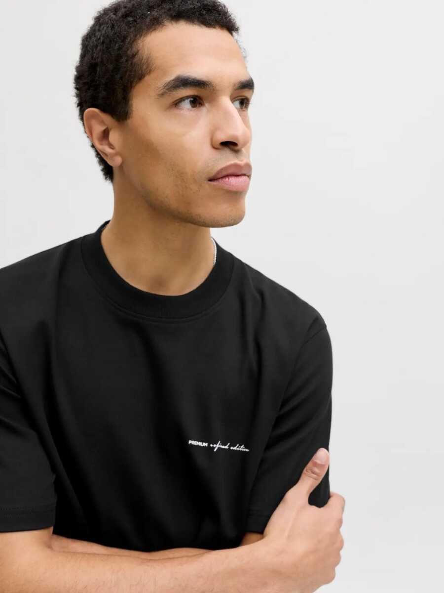 Jack Jones Blaowen Relax Fit Erkek Tişört 12292397 - 3