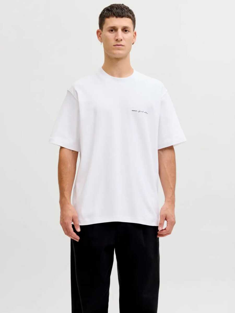 Jack Jones Blaowen Relax Fit Erkek Tişört 12292397 - 1