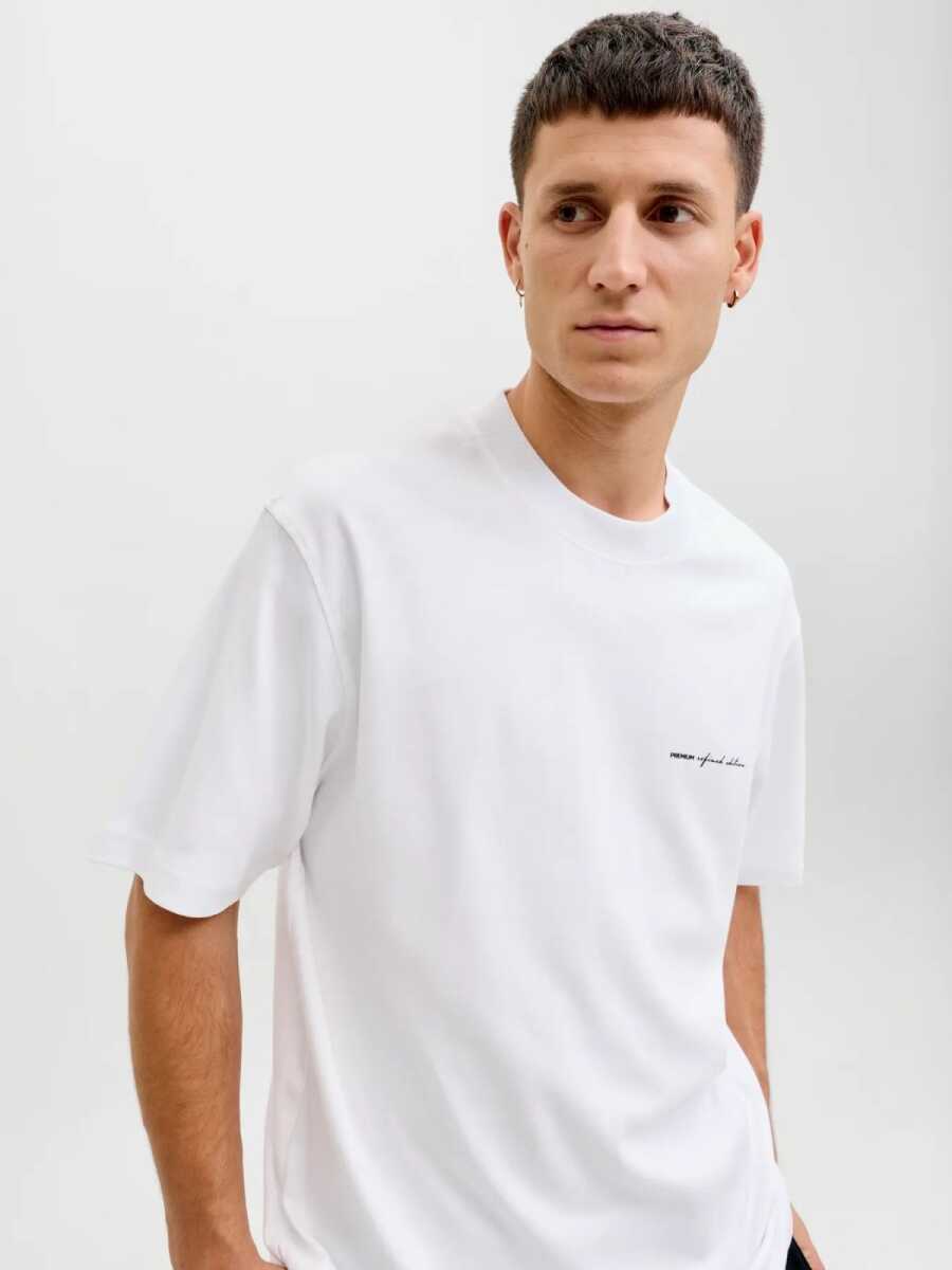 Jack Jones Blaowen Relax Fit Erkek Tişört 12292397 - 3