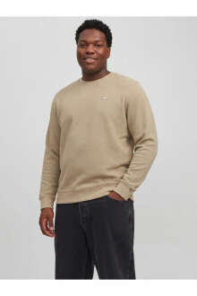 Jack Jones Blualves Strure Büyük Beden Erkek Sweat 12303454