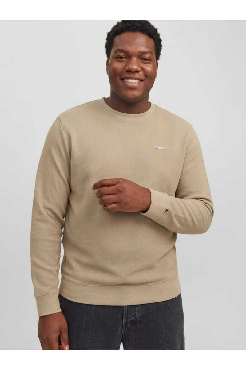 Jack Jones Blualves Strure Büyük Beden Erkek Sweat 12303454 - 4
