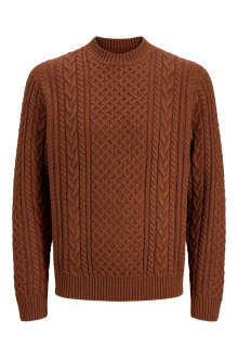 Jack Jones Blucallum Cable Regular Fit Erkek Kazak 12299945 