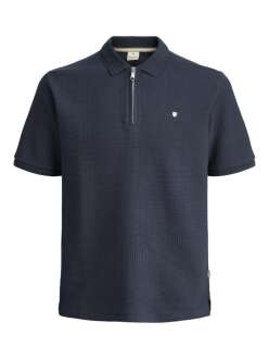 Jack Jones Bluceron Regular Fit Fermuarlı Erkek Polo Yaka Tişört 12284397 