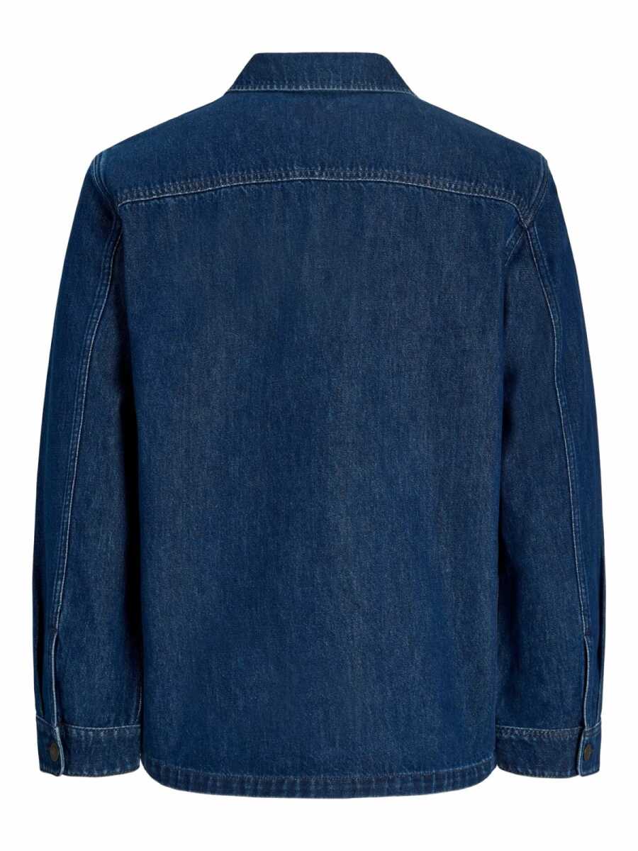Jack Jones Bluderry Denim Owershırt Büyük Beden Erkek Jean Ceket 12308545 - 6