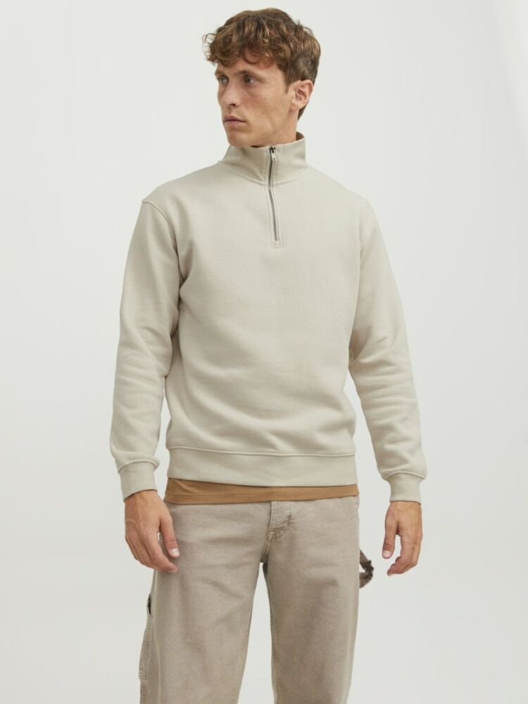 Jack Jones Bradley Fermuarlı Yaka Relax Fit Erkek Sweat 12250747