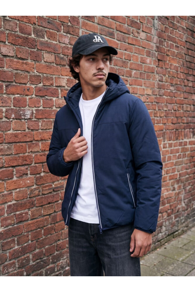Jack Jones Brooklyn Reversıble Çift Traflı Erkek Ceket 12298836 (1)