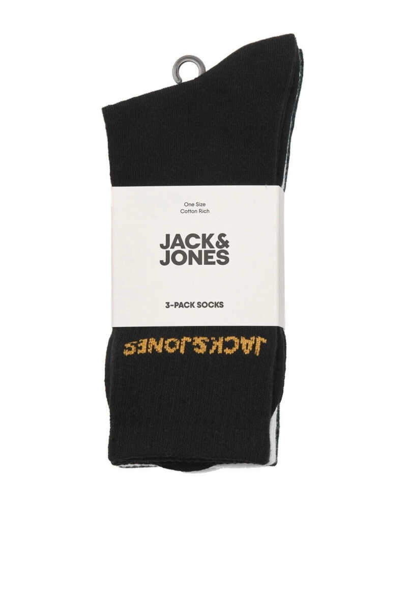 Jack Jones Bruno 3 Lü Paket Tenis Erkek Çorap 12299303 - 5