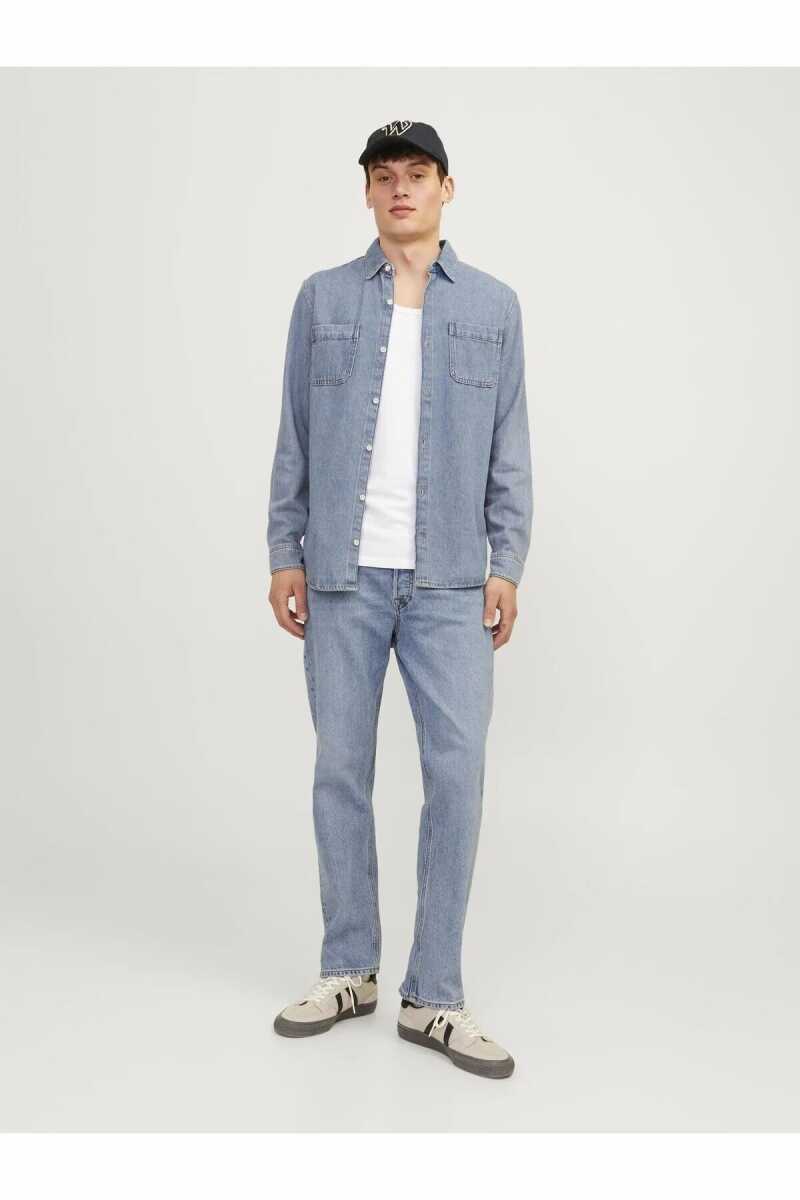 Jack Jones Chrıs Relaxed Fit Erkek Jean Pantolon 12261880 - 5