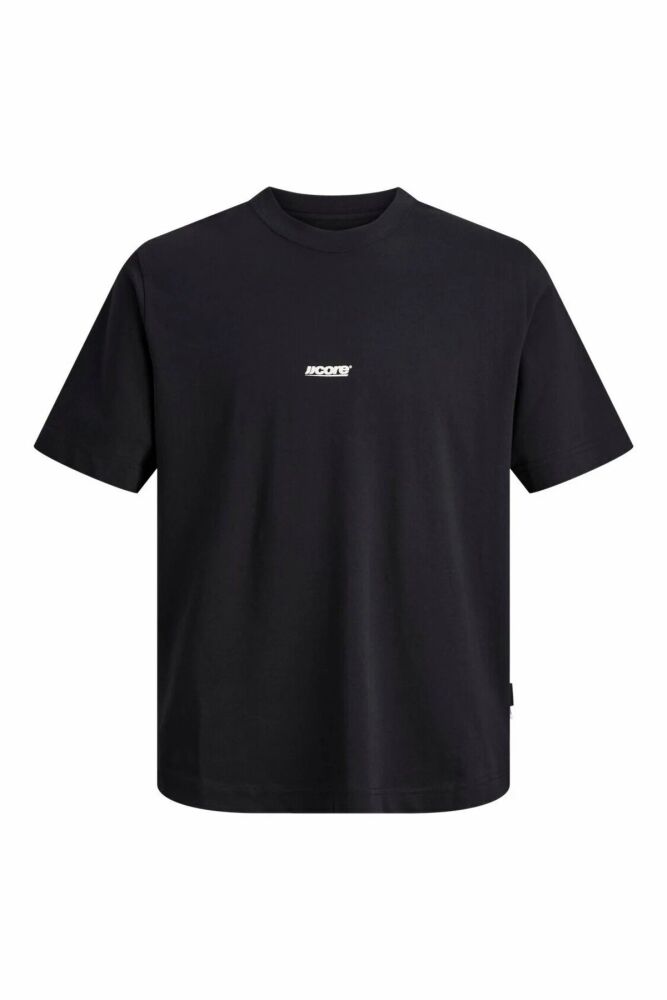 Jack Jones Club Small Font Prınt Relax Fit Erkek Tişört 12298984