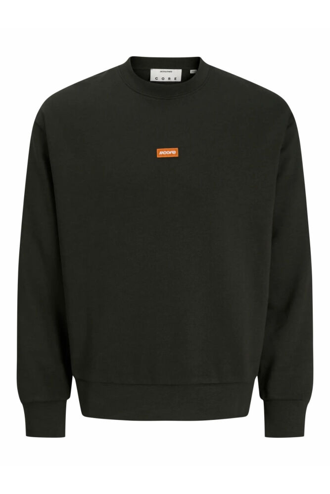 Jack Jones Clup Badge Relaxed Fit Bisiklet Yaka Erkek Sweat 12300444