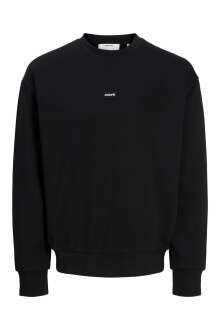 Jack Jones Clup Badge Relaxed Fit Bisiklet Yaka Erkek Sweat 12300444