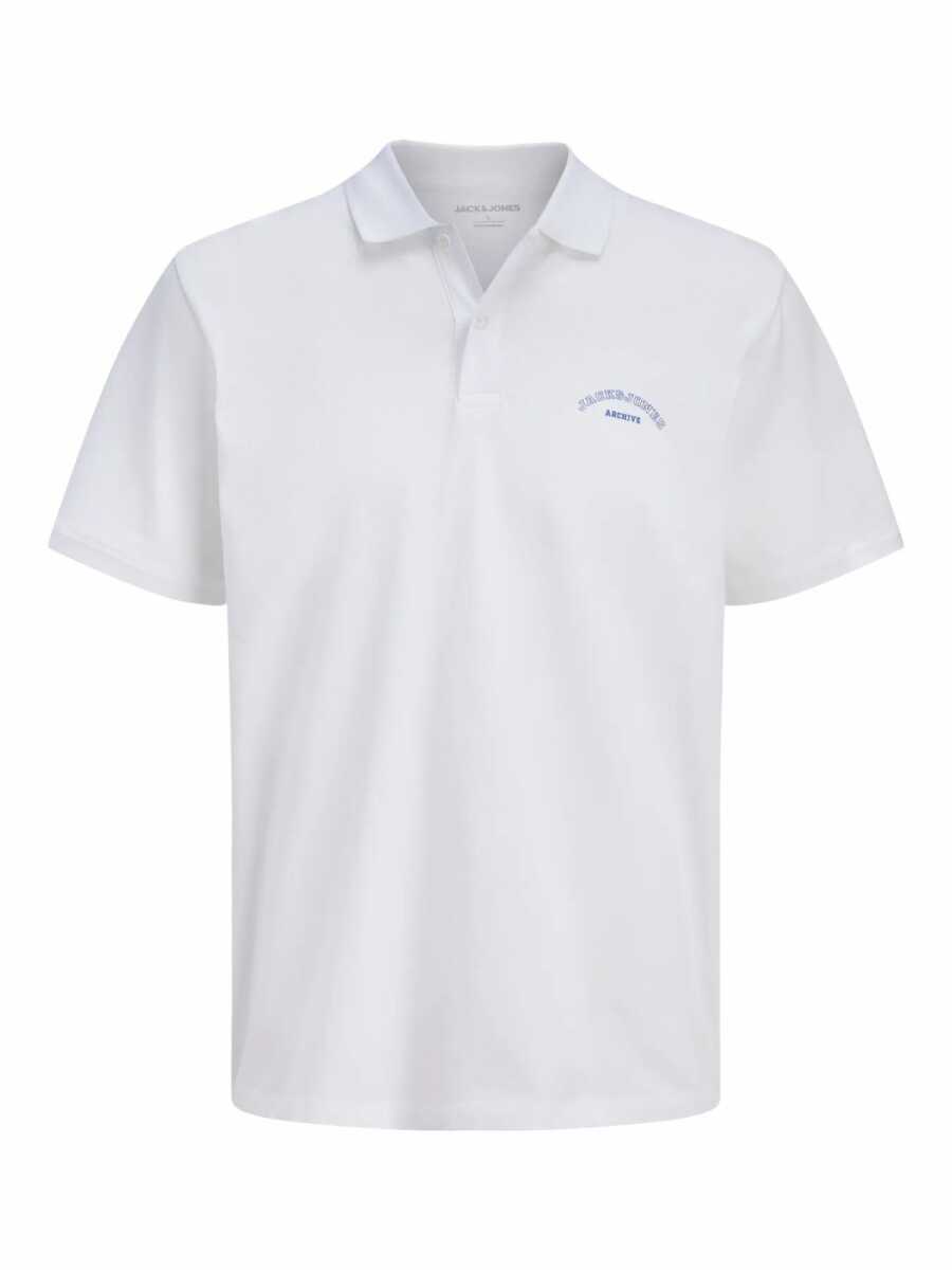 Jack Jones College Logo Regular Fit Erkek Polo Yaka Tişört 12288360 - 1