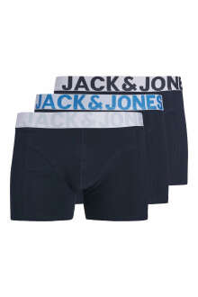 Jack Jones Connor Solıd 3 Lü Paket Erkek Boxer 12285740