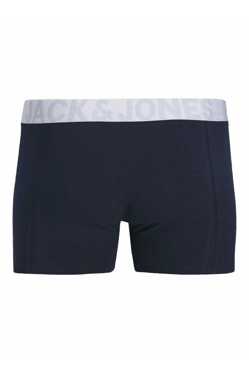 Jack Jones Connor Solıd 3 Lü Paket Erkek Boxer 12285740 - 2