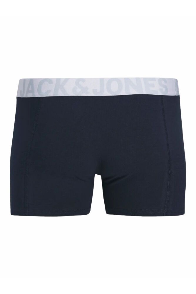 Jack Jones Connor Solıd 3 Lü Paket Erkek Boxer 12285740 (1)