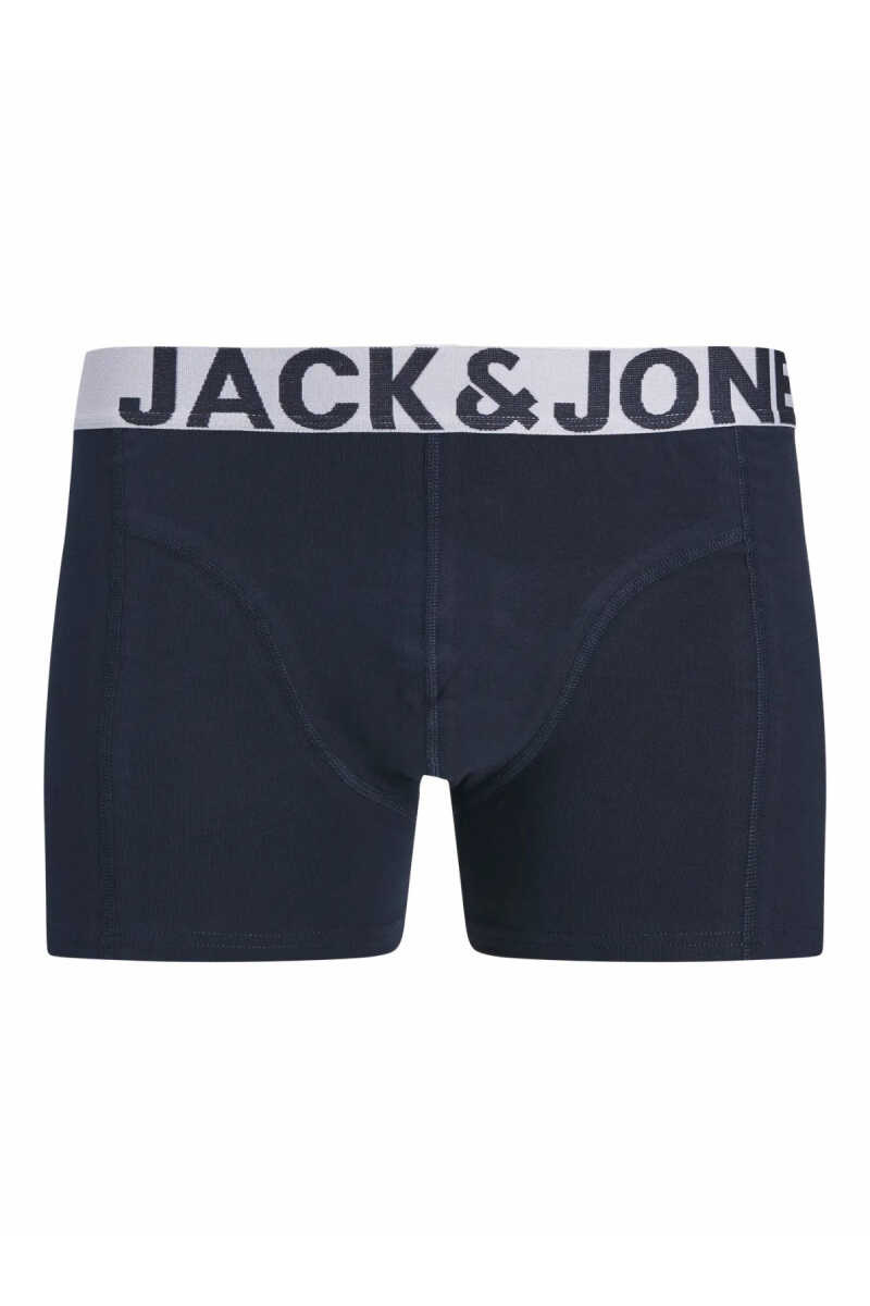 Jack Jones Connor Solıd 3 Lü Paket Erkek Boxer 12285740 - 5