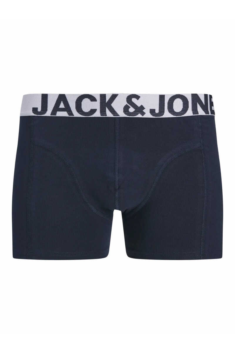 Jack Jones Connor Solıd 3 Lü Paket Erkek Boxer 12285740 - 5