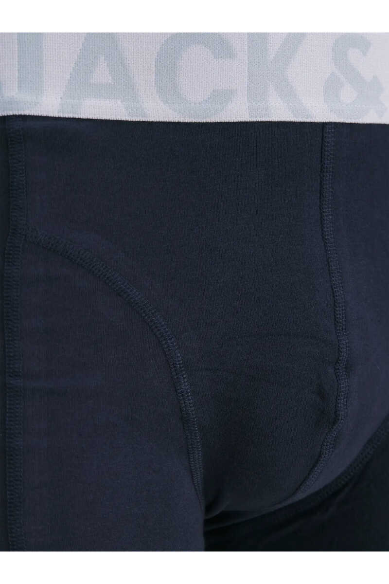Jack Jones Connor Solıd 3 Lü Paket Erkek Boxer 12285740 - 6