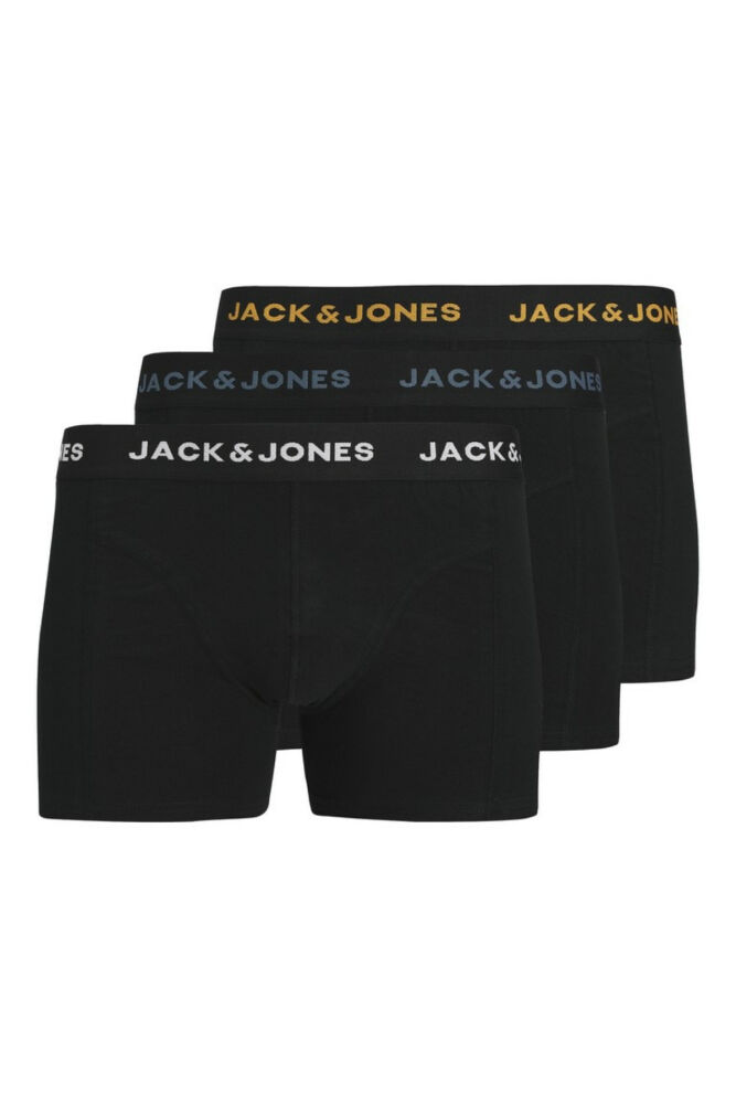 Jack Jones Connor Solıd 3 Lü Paket Erkek Boxer 12285740