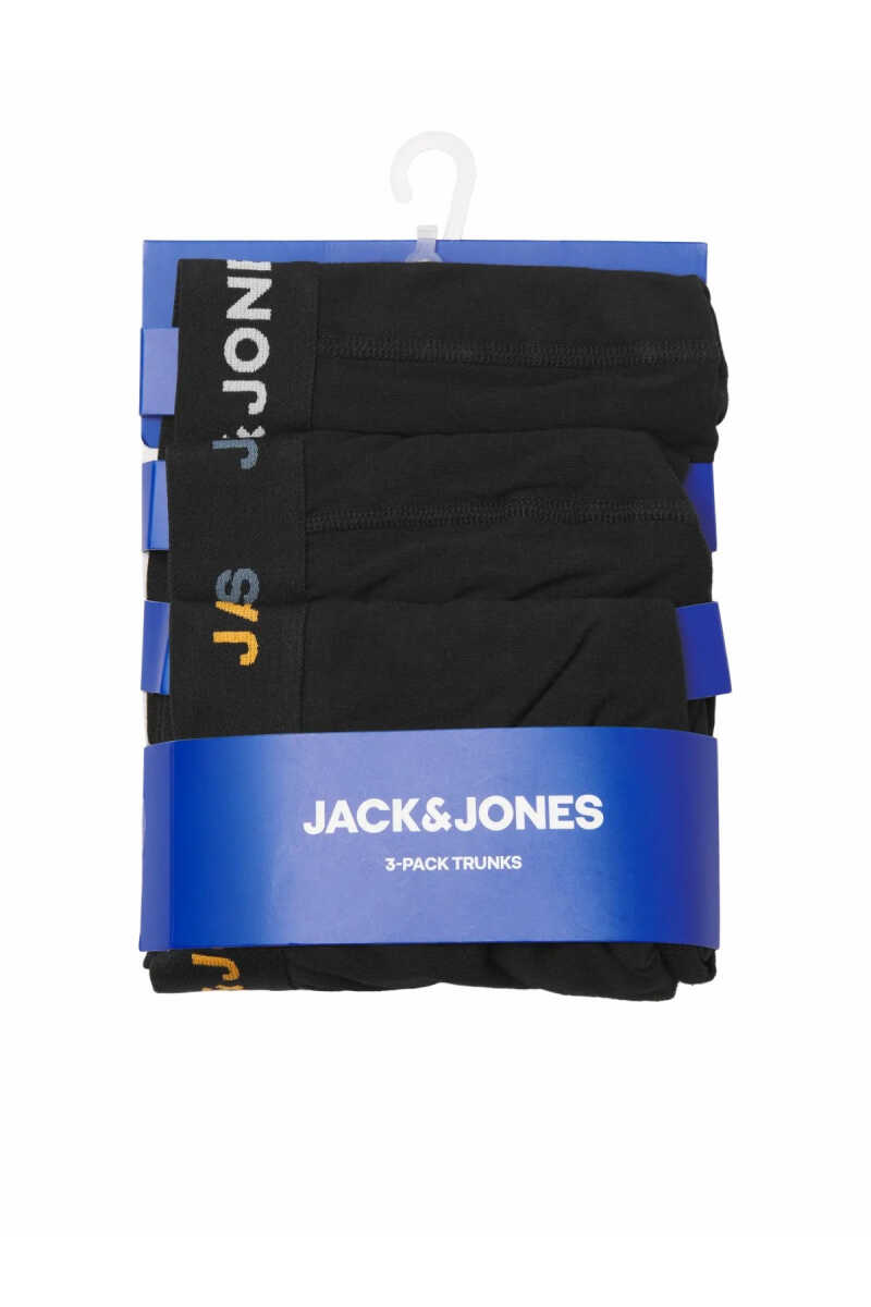 Jack Jones Connor Solıd 3 Lü Paket Erkek Boxer 12285740 - 7