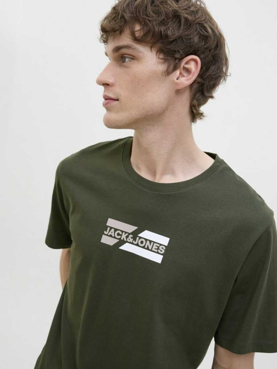 Jack Jones Corp Graphıc Regular Erkek Tişört 12268415 - 4